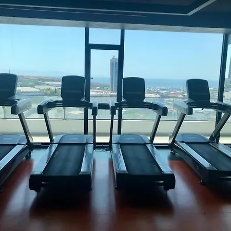 Secured Lux 1 Bedroom - Gym, Sauna, Parking - 142 * Istanbul