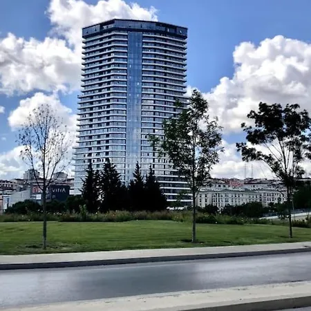 Apartment Secured Lux 1 Bedroom - Gym, Sauna, Parking - 142 Istanbul