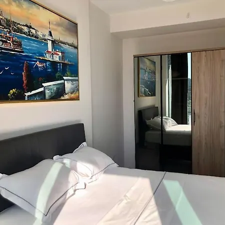 Secured Lux 1 Bedroom - Gym, Sauna, Parking - 142 Istanbul